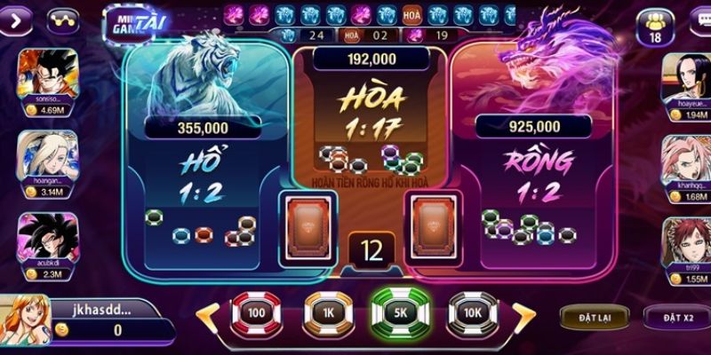 Cách chơi Rồng Hổ hiệu quả, ăn đậm